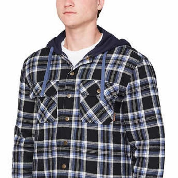 Legendary Outfitters Men’s Shirt Jacket with Hood - Picture 3 of 6